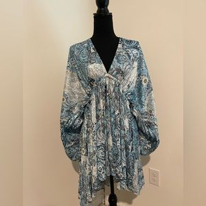 Free people flowy paisley dress